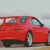 2000 Red Ford Mustang Car Diamond Paintings