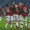 Ac Milan Players Diamond Paintings