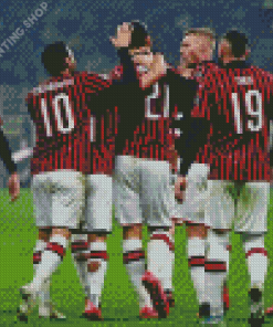 Ac Milan Players Diamond Paintings