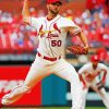 Adam Wainwright Baseball Pitcher Diamond Paintings