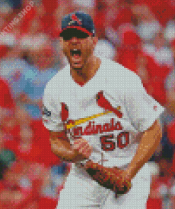 Adam Wainwright Baseball Player Diamond Paintings