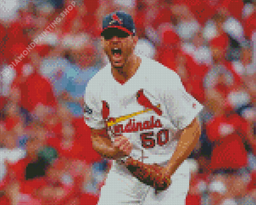 Adam Wainwright Baseball Player Diamond Paintings