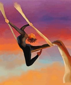 Aerial Silks Dancer Diamond Paintings