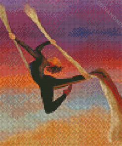 Aerial Silks Dancer Diamond Paintings