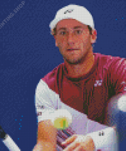 Aesthetic Casper Ruud Tennis Player Diamond Paintings