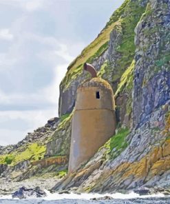 Ailsa Craig Island Diamond Paintings