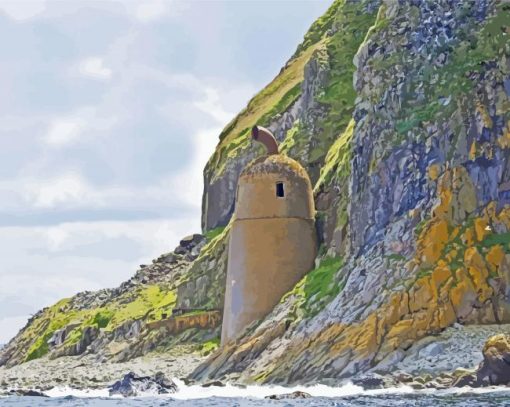 Ailsa Craig Island Diamond Paintings