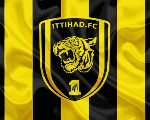 Al Ittihad Club Logo Diamond Paintings