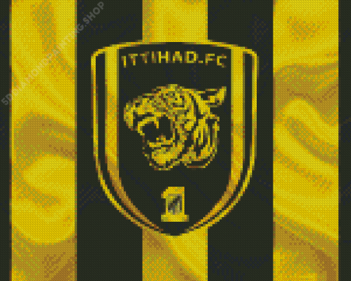 Al Ittihad Club Logo Diamond Paintings