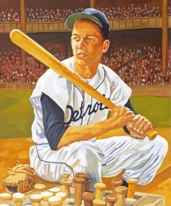 Al Kaline Mr Tiger Art Diamond Paintings