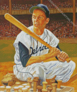 Al Kaline Mr Tiger Art Diamond Paintings