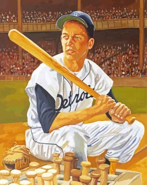 Al Kaline Mr Tiger Art Diamond Paintings