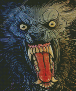 American Werewolf Art Diamond Paintings