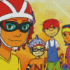 Animated Serie Rocket Power Diamond Paintings