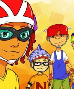 Animated Serie Rocket Power Diamond Paintings