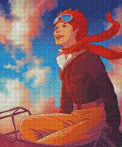 Anime Amelia Earhart Diamond Paintings