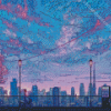 Anime City Art Diamond Paintings