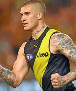 Australian Football League Dustin Martin Player Diamond Paintings