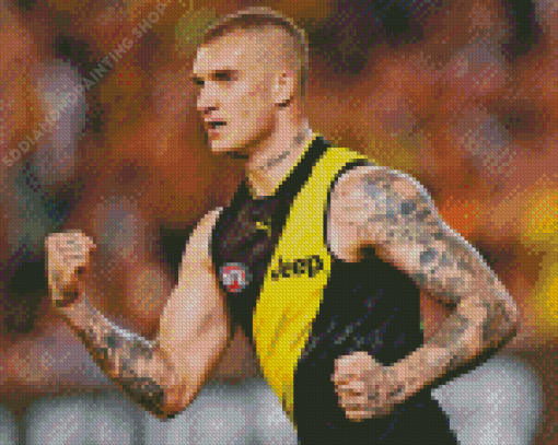 Australian Football League Dustin Martin Player Diamond Paintings