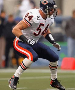 Brian Urlacher Player Diamond Paintings