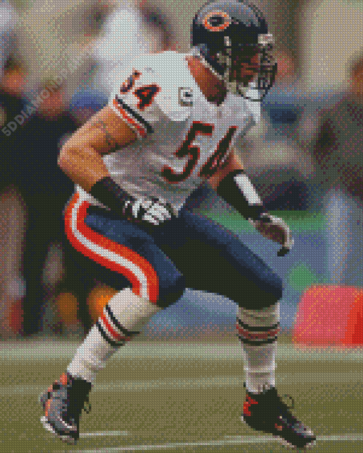 Brian Urlacher Player Diamond Paintings