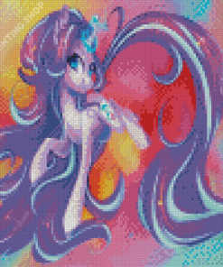 Colorful My Little Pony Starlight Glimmer Diamond Paintings