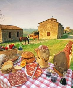 Countryside Italy Life Diamond Paintings