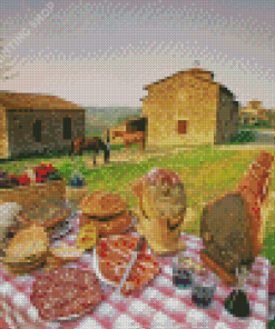 Countryside Italy Life Diamond Paintings