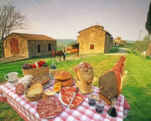 Countryside Italy Life Diamond Paintings