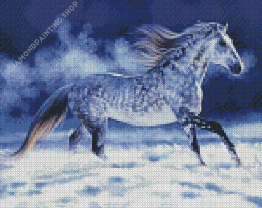 Dapple Horse Art Diamond Paintings