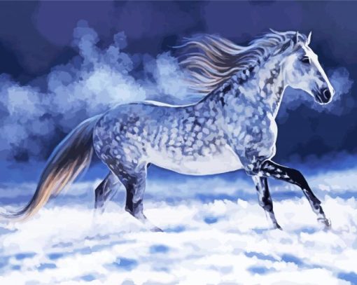 Dapple Horse Art Diamond Paintings