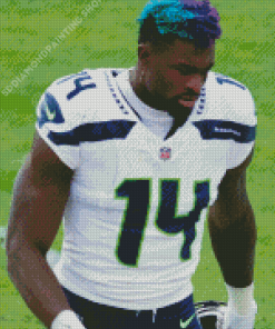 DeKaylin Metcalf Seahawks Player Diamond Paintings