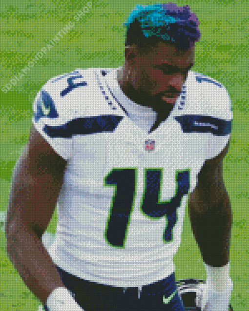 DeKaylin Metcalf Seahawks Player Diamond Paintings