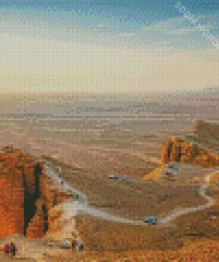 Edge Of The World Saudi Arabia Diamond Paintings