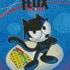 Felix The Cat Art Poster Diamond Paintings