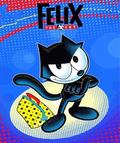 Felix The Cat Art Poster Diamond Paintings