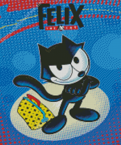 Felix The Cat Art Poster Diamond Paintings