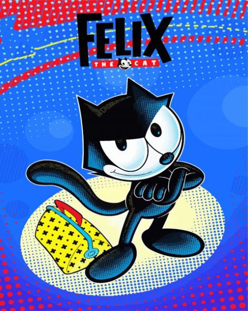 Felix The Cat Art Poster Diamond Paintings