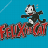 Felix The Cat Poster Diamond Paintings