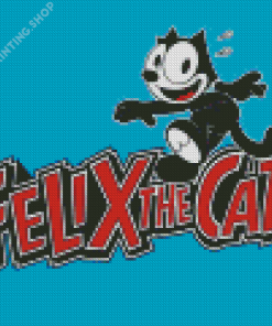 Felix The Cat Poster Diamond Paintings