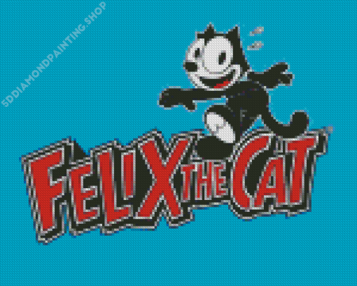 Felix The Cat Poster Diamond Paintings