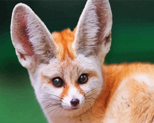 Fennec Fox Face Diamond Paintings