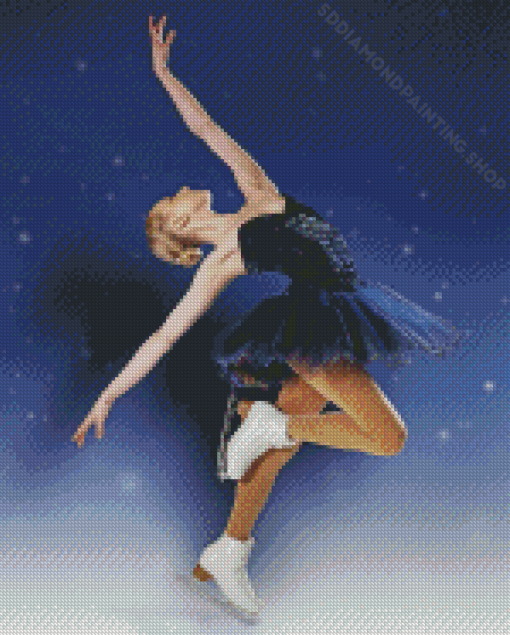 Figure Skating Dancer Diamond Paintings