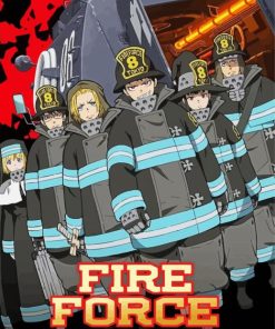 Fire Force Diamond Paintings