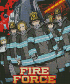 Fire Force Diamond Paintings