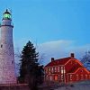 Fort Gratiot Lighthouse Diamond Paintings