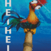 Hei Hei Moana Animation Diamond Paintings