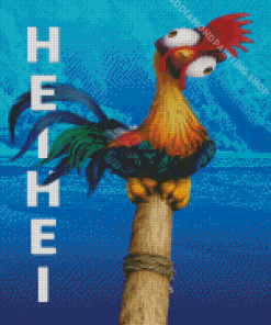 Hei Hei Moana Animation Diamond Paintings