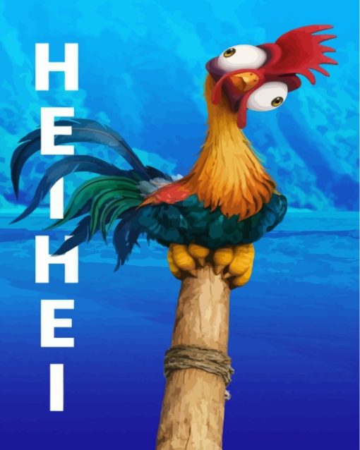 Hei Hei Moana Animation Diamond Paintings