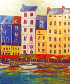 Honfleur France Art Diamond Paintings